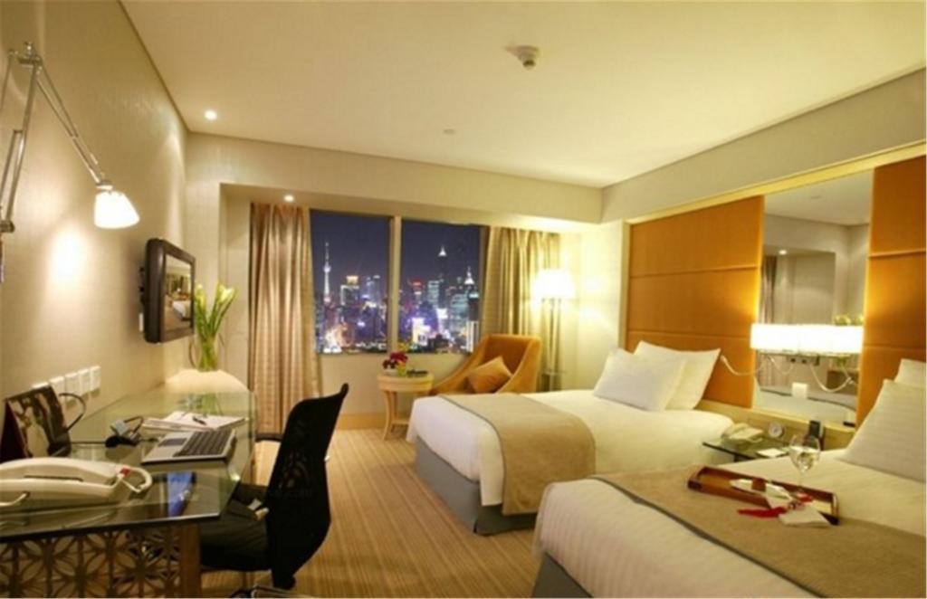 Jin Jiang Tower Otel Şanghay Dış mekan fotoğraf